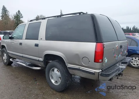 1999 Chevrolet Suburban 1500 Lt from USA, damaged, VIN 1GNFK16R6XJ493114